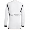 Maillot de Foot Allemagne Domicile Coupe du monde 2022 Manches Longues